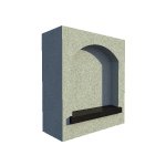 Fensternische, Stichbogen