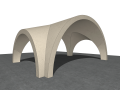 Barrel vault with lunettes 2